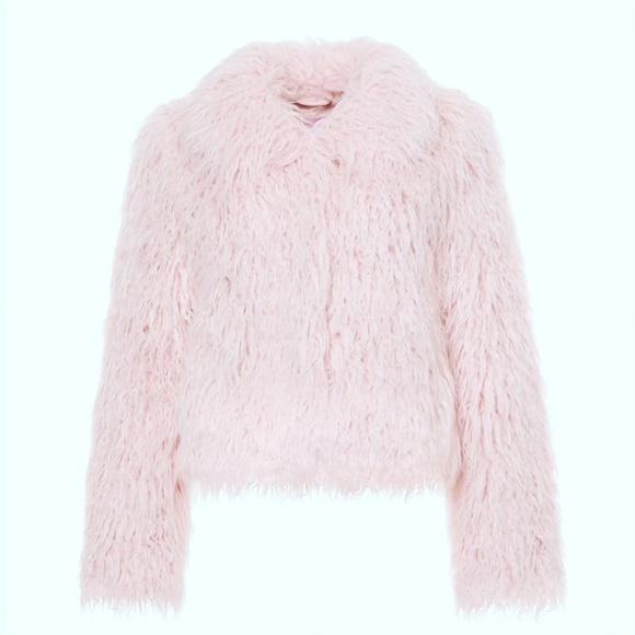 factory outlet store Unreal Fur Jackets amp Coats Unreal Fur Pink